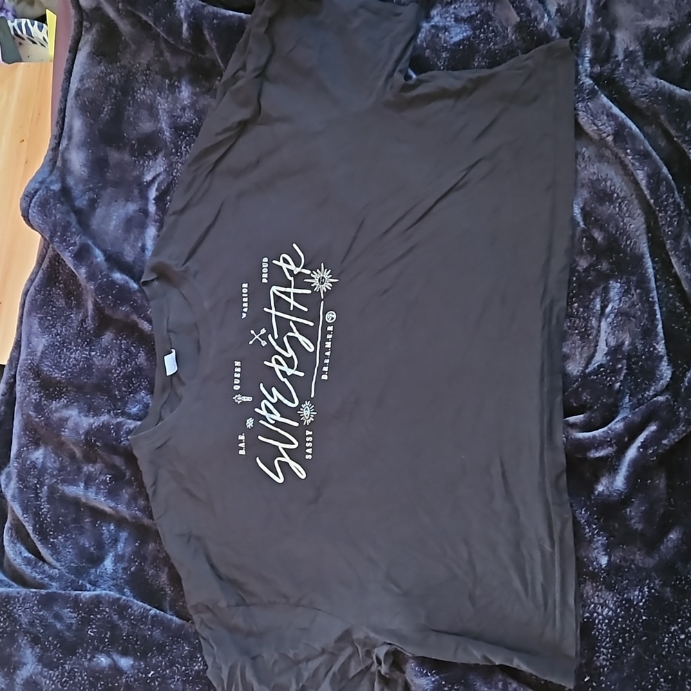 Zumba Superstar Cropped Tee Shirt